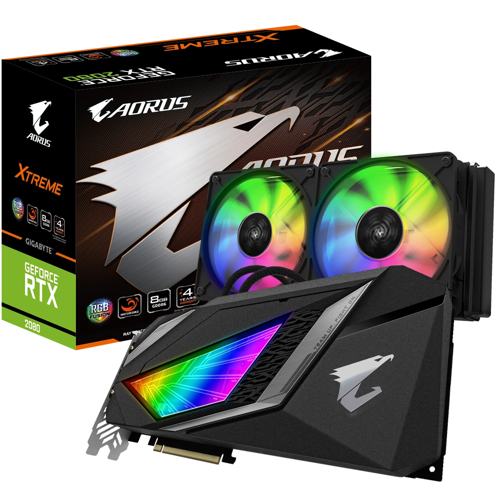 Gigabyte AORUS GeForce RTX 2080 XTREME WATERFORCE 8G